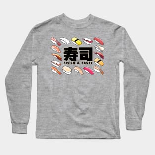 Sushi Fresh and Tasty Long Sleeve T-Shirt